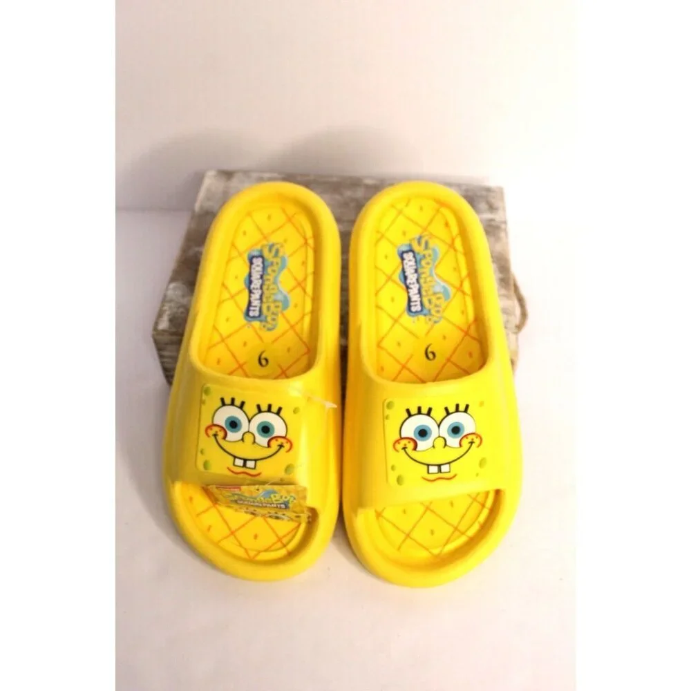 Sponge Bob Nickelodeon Side On Men's 9 Women's 10.5 Yellow Licensed Groundup NWT